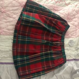 Crewcuts Christmas skirt